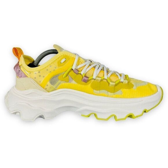 Sorel Kinetic Breakthru Tech "Tranquil Yellow" NL4691-780 Women's 7.5 - Picture 7 of 11
